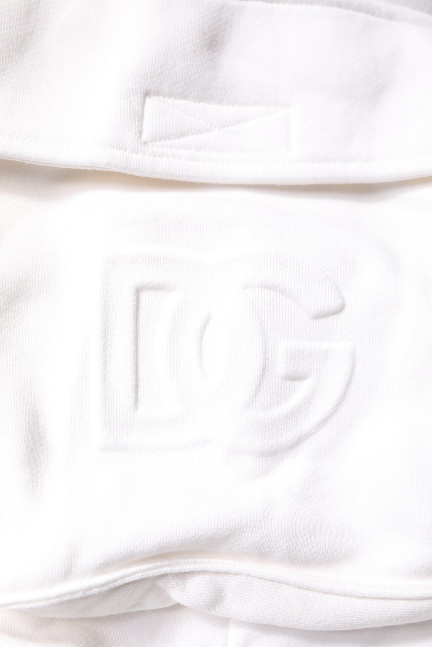 White Cotton Cargo Bermuda Sweatshorts Shorts