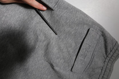 Gray Cotton Cargo Bermuda Sweatshorts Shorts