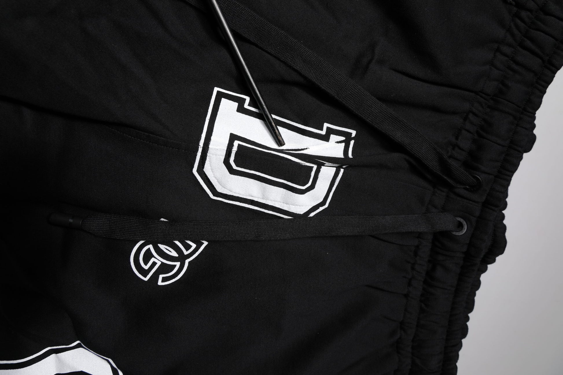 Black Logo Cotton Bermuda Sweatshorts Shorts
