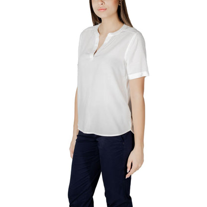 White Viscose Blouse