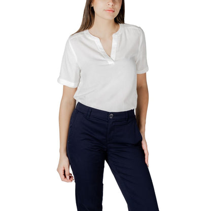 White Viscose Blouse