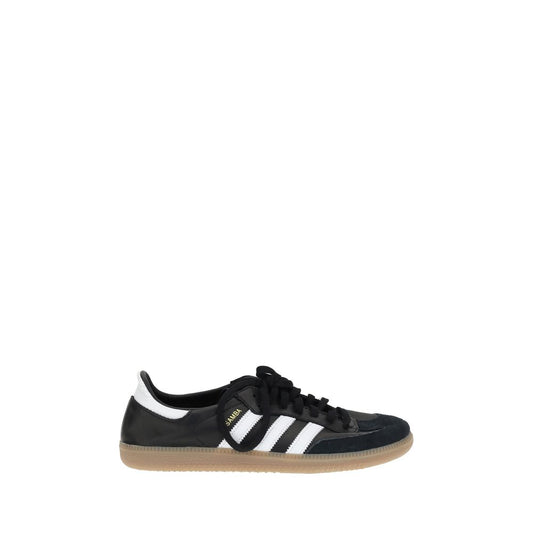 Black Calf Leather Bos Taurus Athletic Sneakers