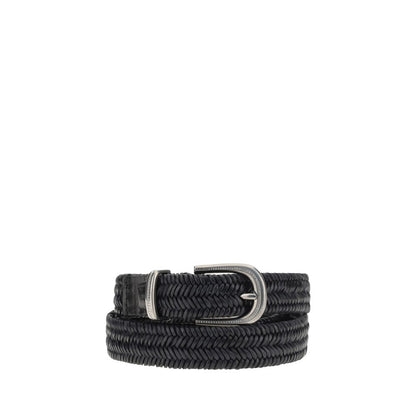 Black Calf Leather Bos Taurus Regular Belt