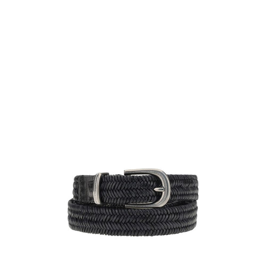 Black Calf Leather Bos Taurus Regular Belt