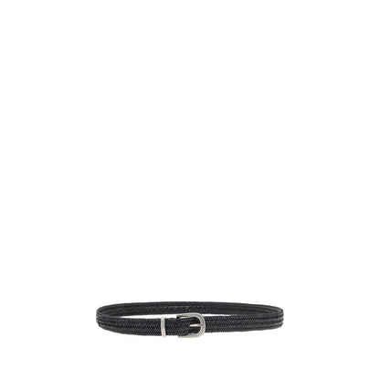 Black Calf Leather Bos Taurus Regular Belt