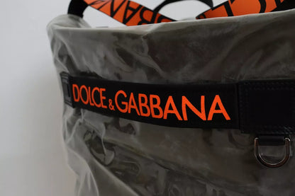 Green Fashion Expression Oversized Plastic Tote Bag