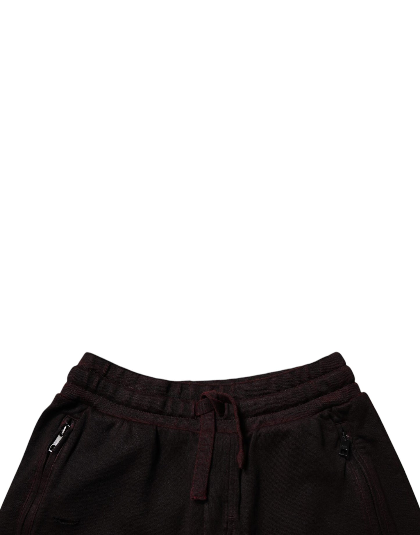 Maroon Cotton Sweatshorts Men Bermuda Shorts