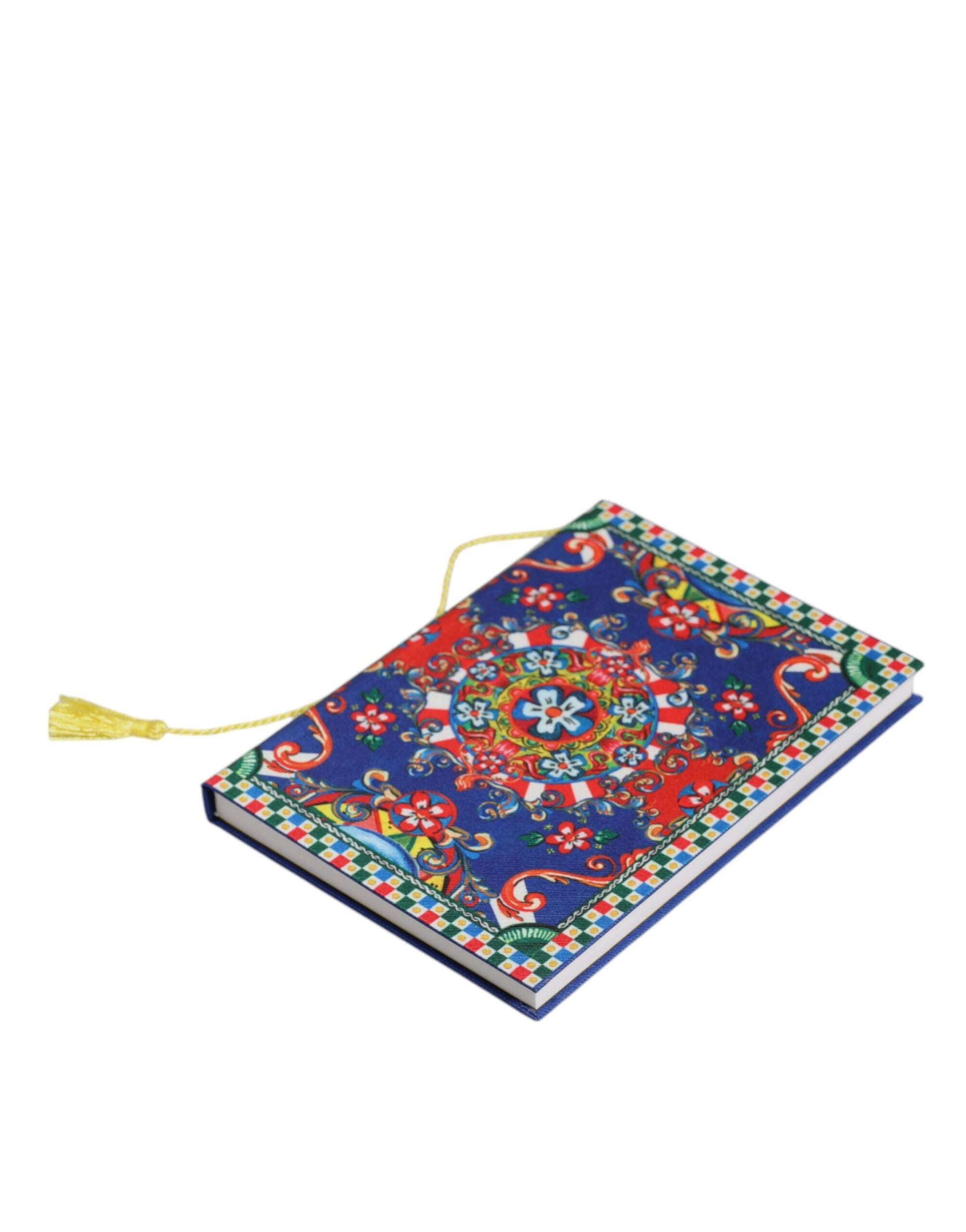 Multicolor Polyester Carretto Siciliano Print Notebook