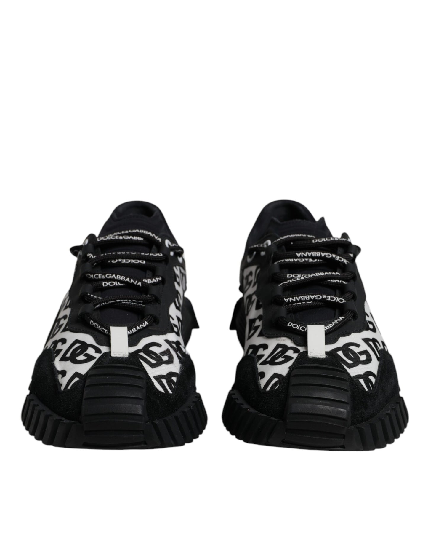 Black Logo Lace Up Low Top NS1 Sneakers Shoes