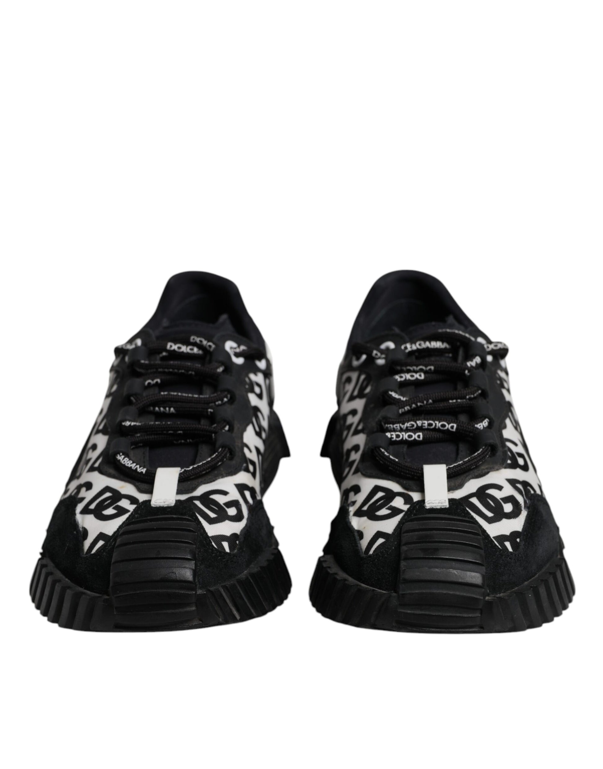 Black Logo Lace Up Low Top NS1 Sneakers Shoes