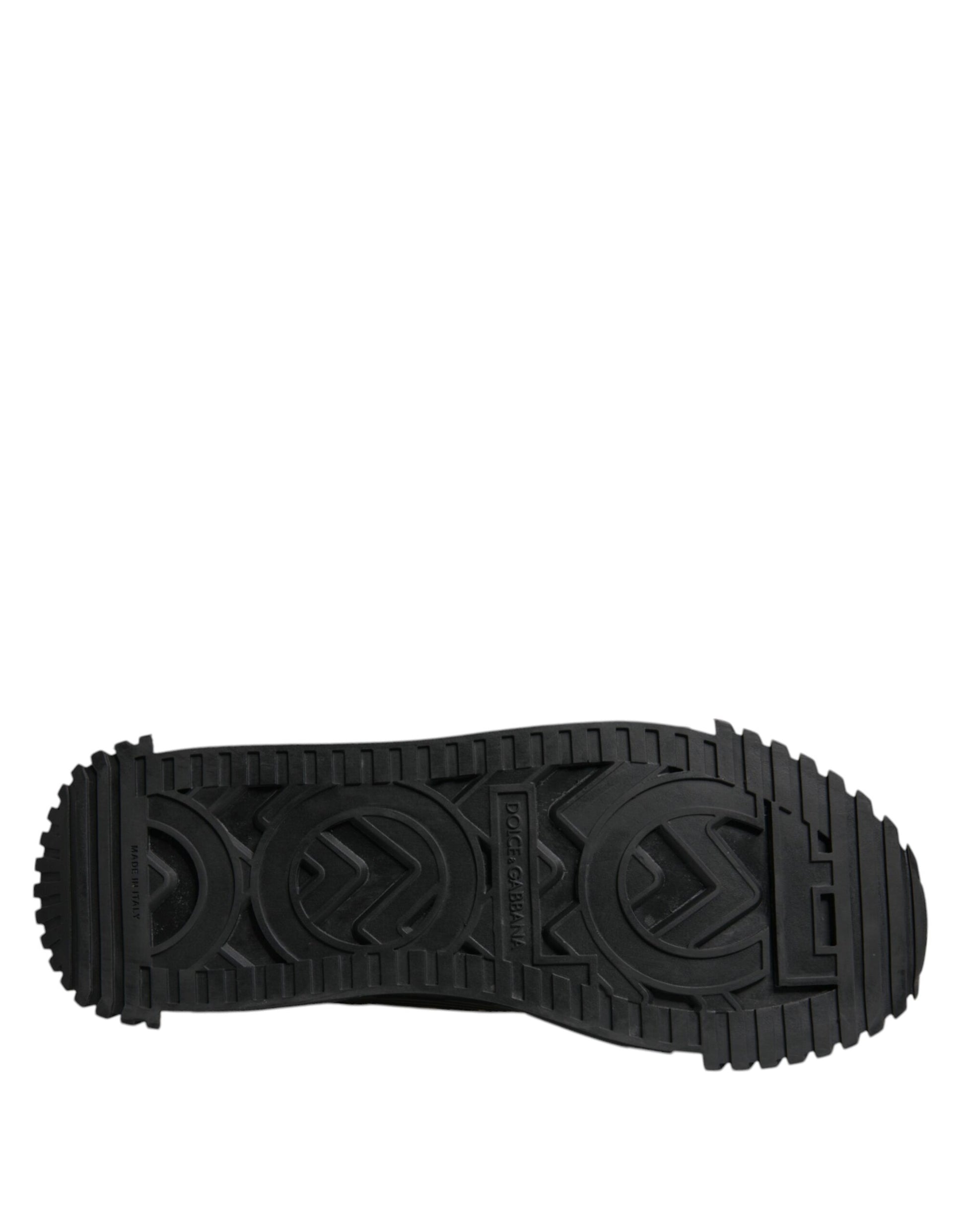 Black Logo Lace Up Low Top NS1 Sneakers Shoes