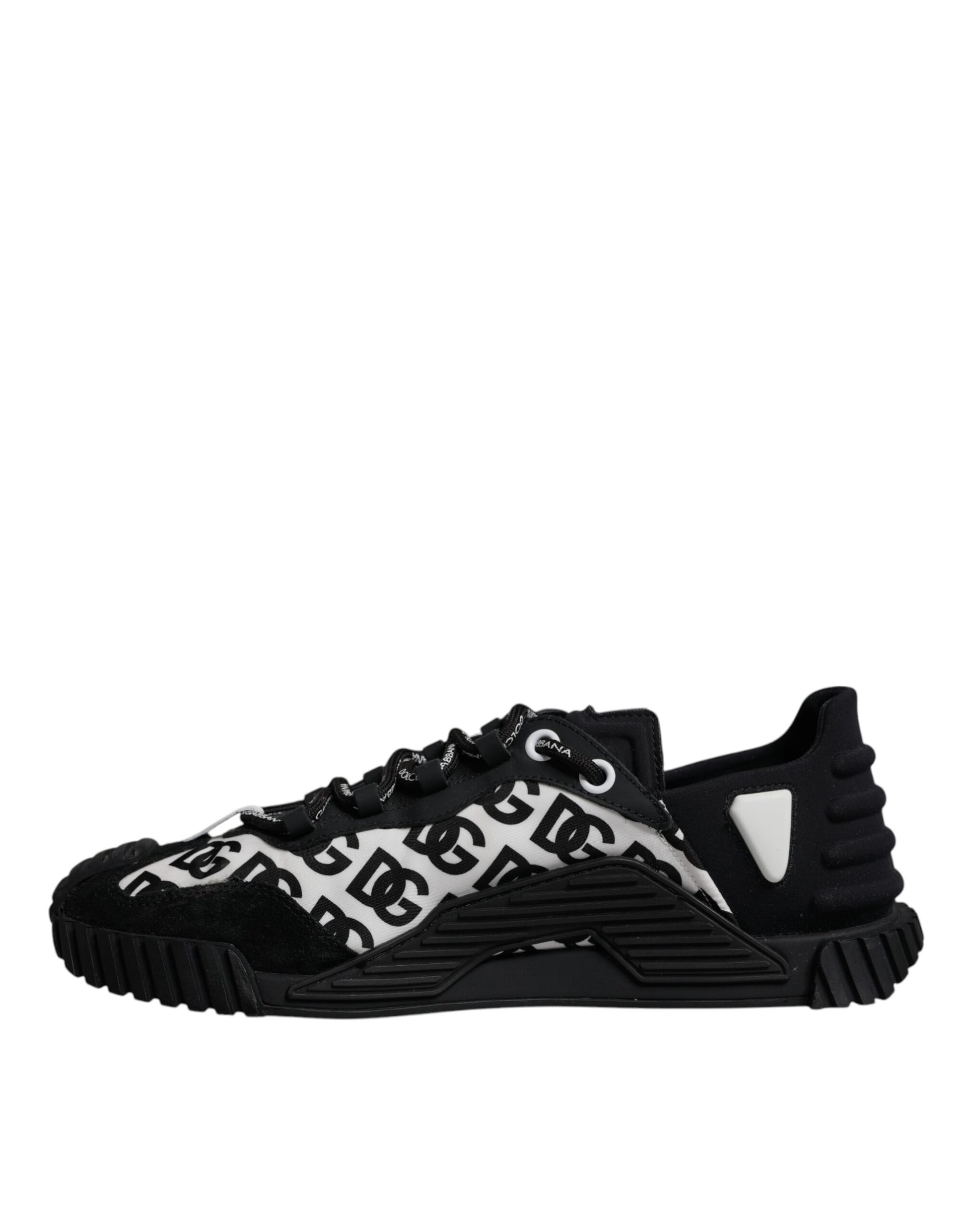 Black Logo Lace Up Low Top NS1 Sneakers Shoes