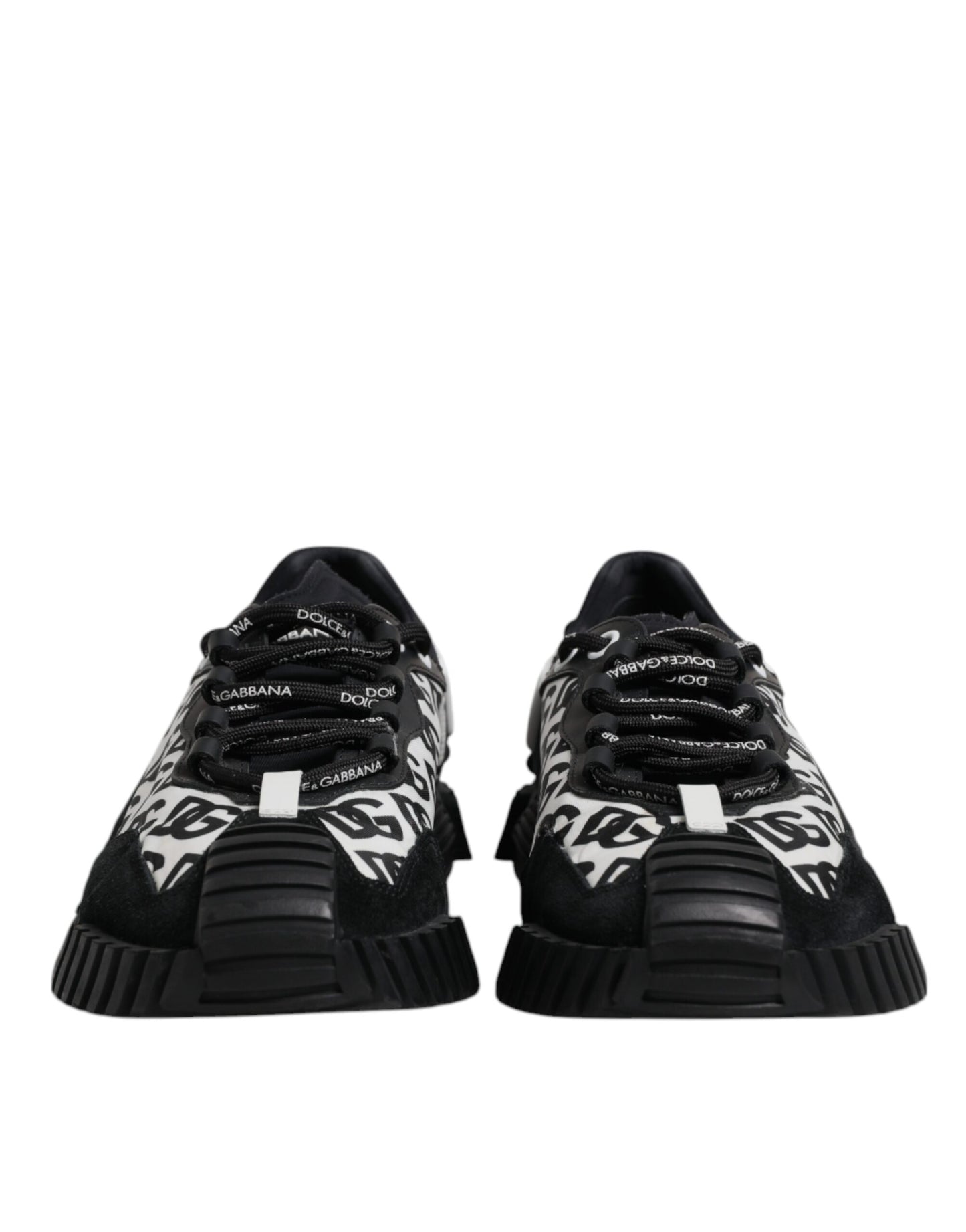 Black Logo Lace Up Low Top NS1 Sneakers Shoes