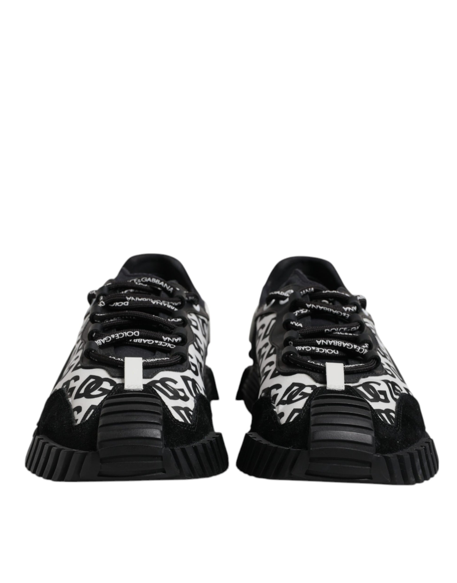 Black Logo Lace Up Low Top NS1 Sneakers Shoes
