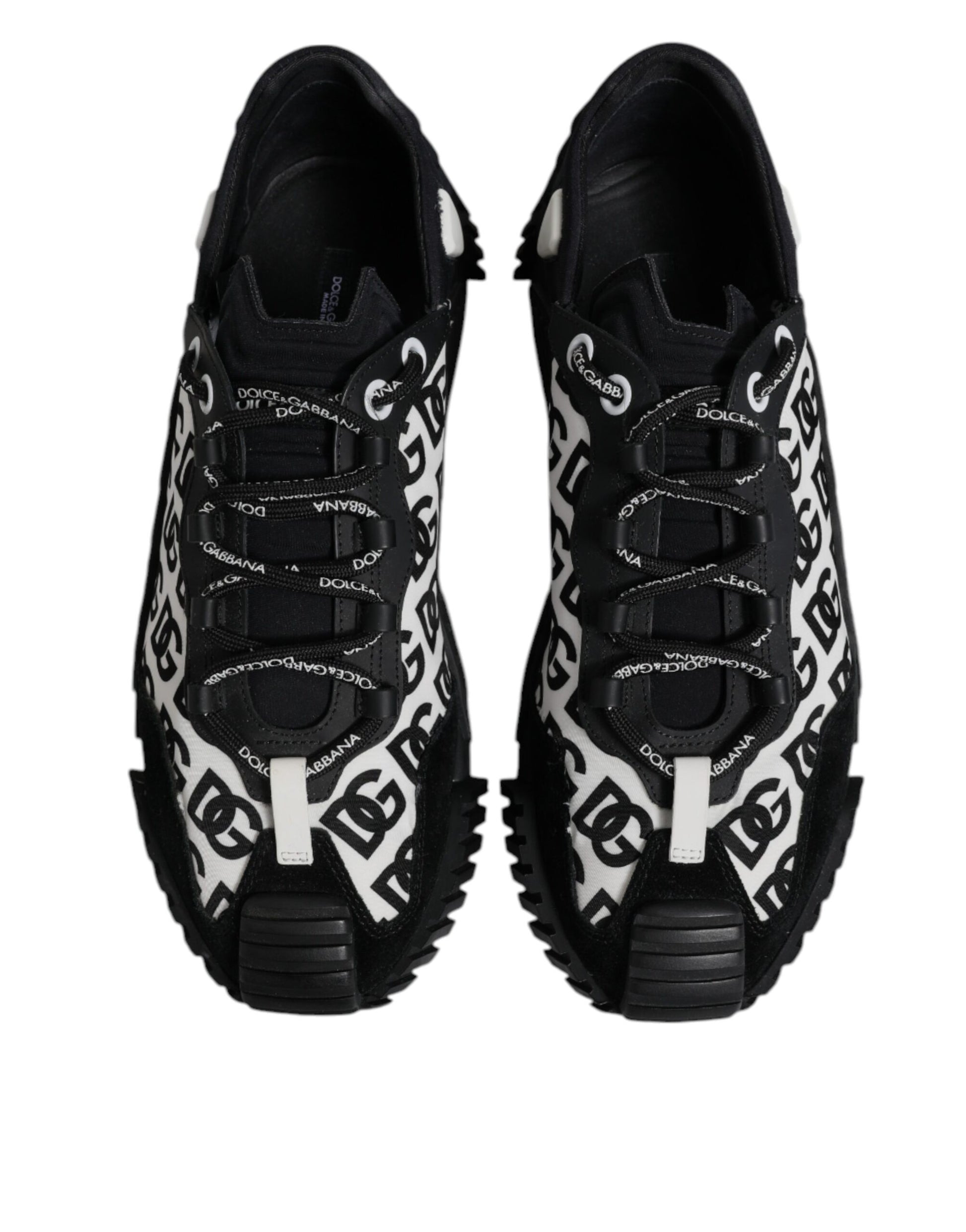 Black Logo Lace Up Low Top NS1 Sneakers Shoes