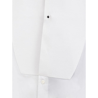 White Cotton Dress Shirt