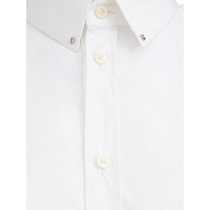 White Cotton Dress Shirt