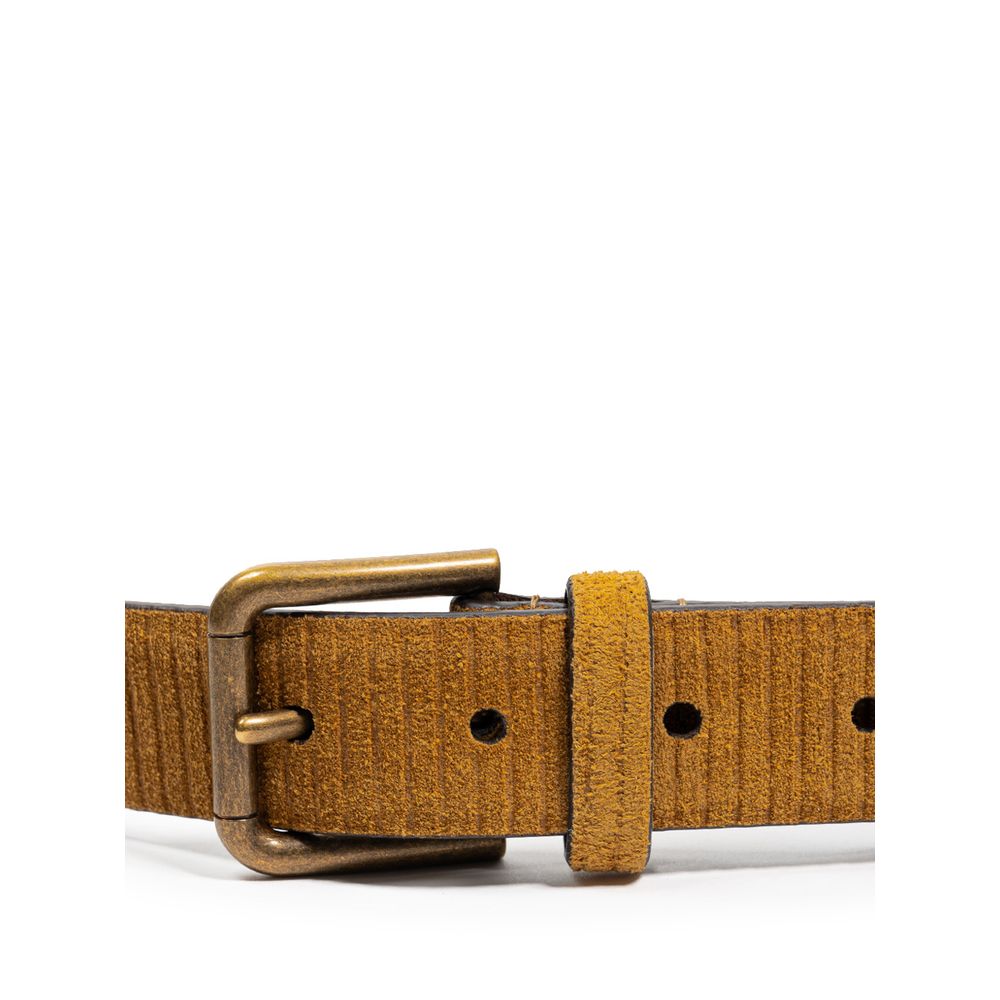 Brown Leather Regular Belt