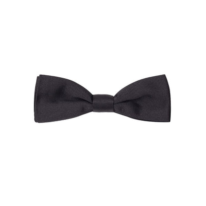 Black Silk Bowtie