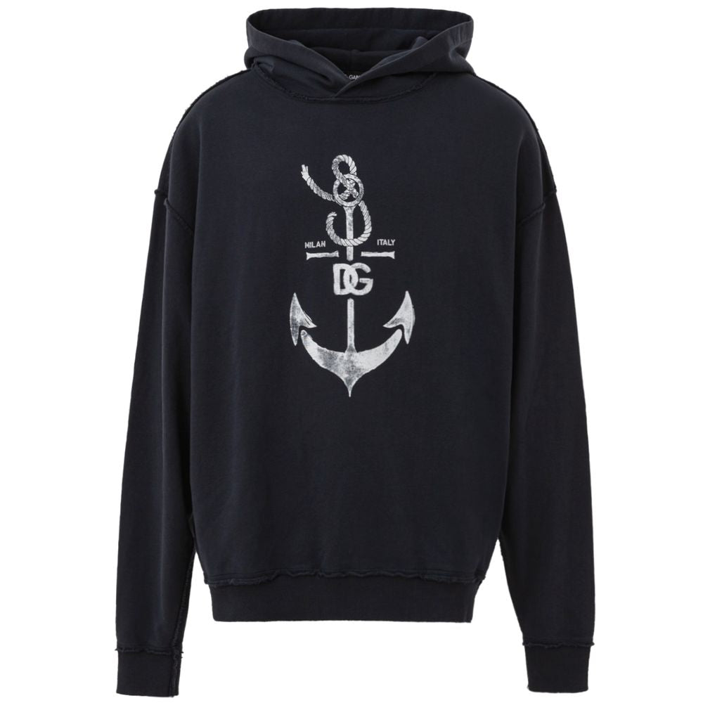 Blue Cotton Sweatshirt