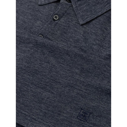 Polo de lana azul