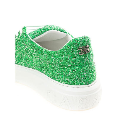 Zapatillas de piel Elegance Emerald