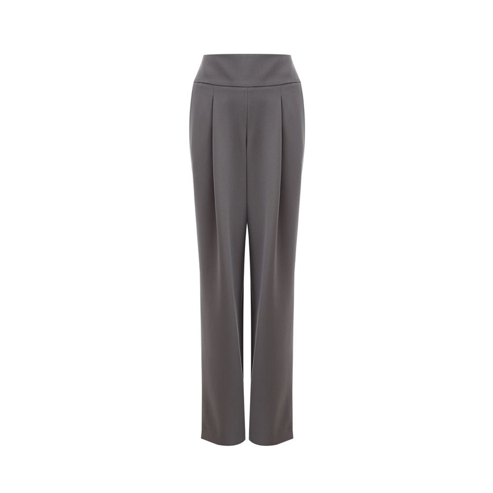 Pantalones de lana gris elegantes para un estilo sofisticado