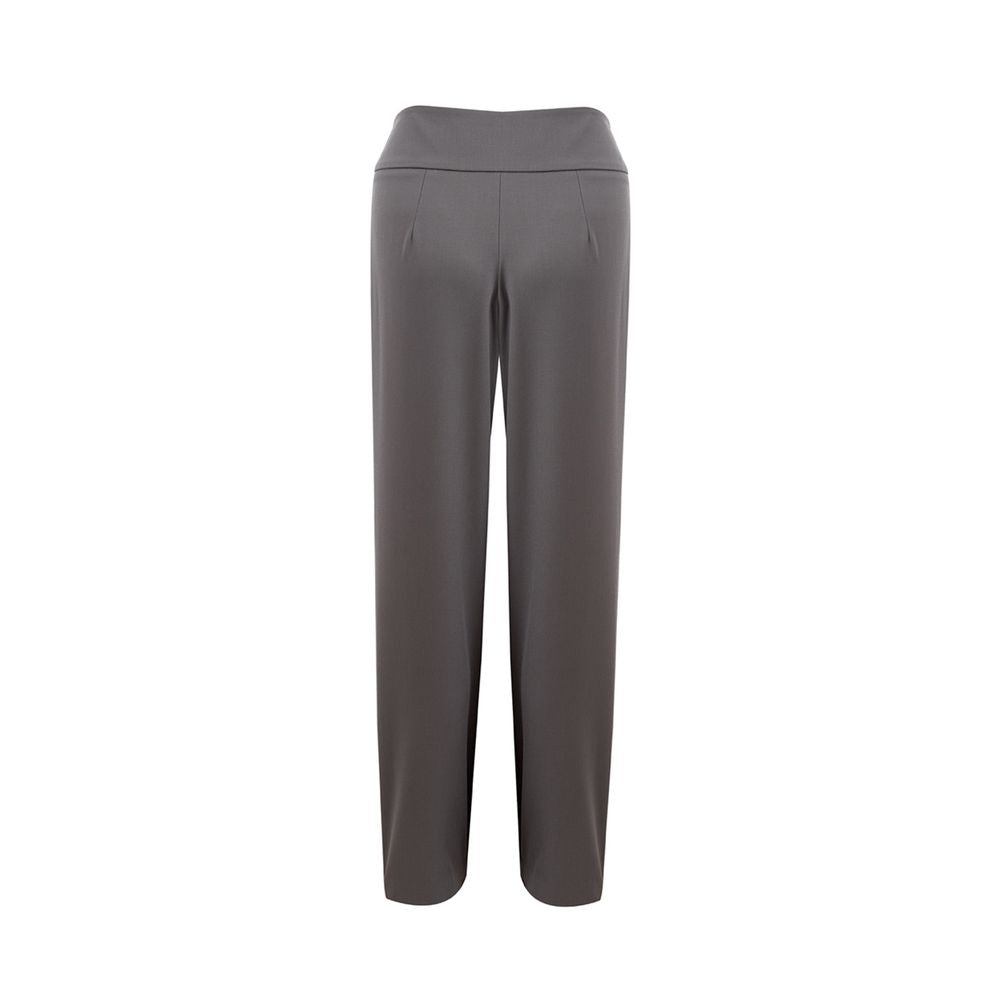Pantalones de lana gris elegantes para un estilo sofisticado