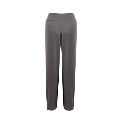 Pantalones de lana gris elegantes para un estilo sofisticado