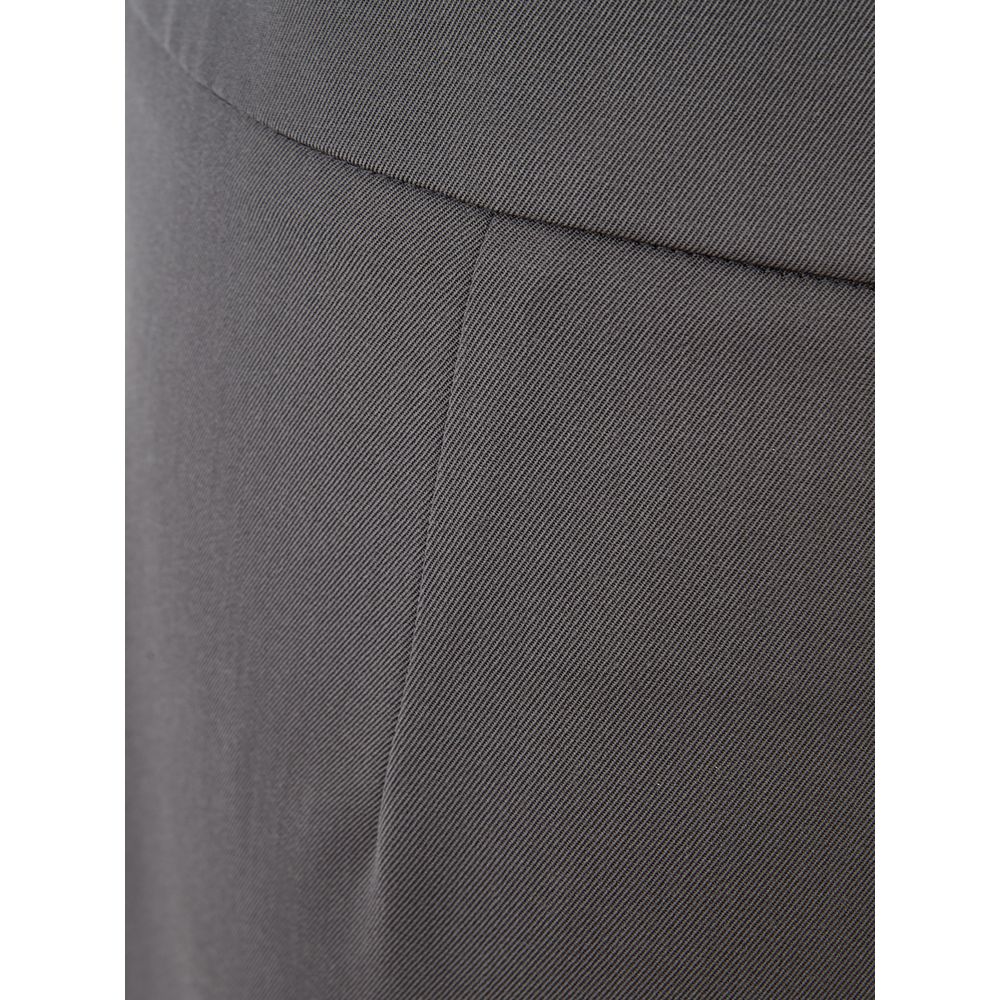 Pantalones de lana gris elegantes para un estilo sofisticado