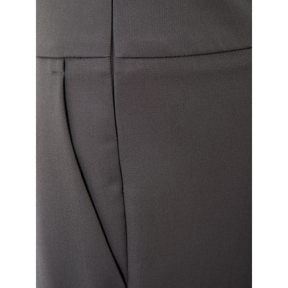 Pantalones de lana gris elegantes para un estilo sofisticado