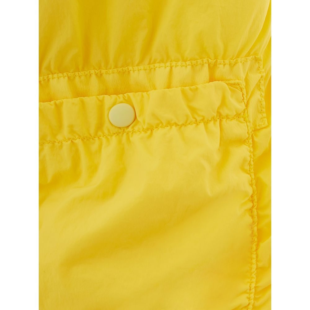 Leuchtend gelbe Outdoorjacke für Herren