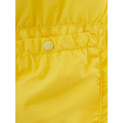 Leuchtend gelbe Outdoorjacke für Herren