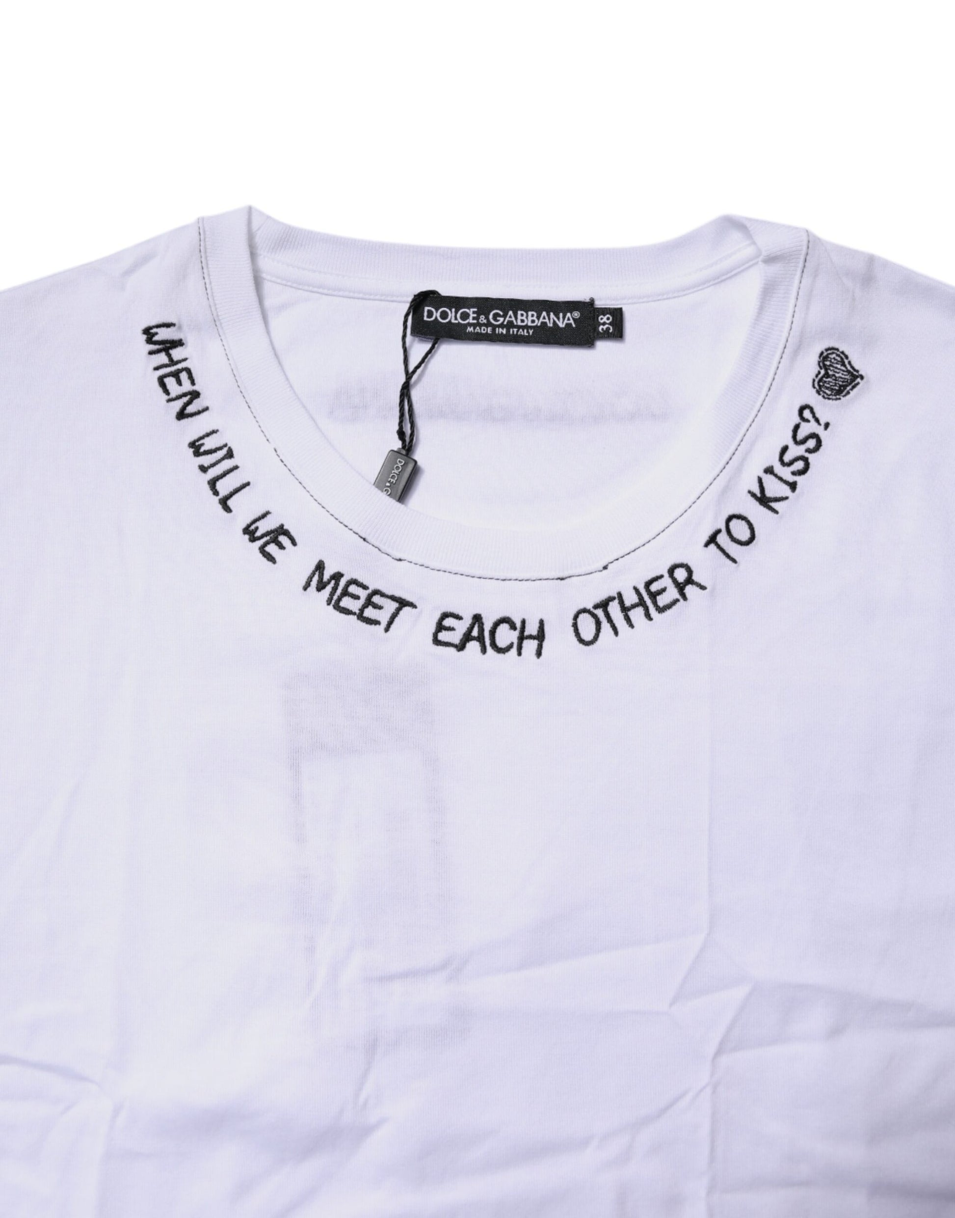 White Cotton Sleeveless Printed Tank T-shirt