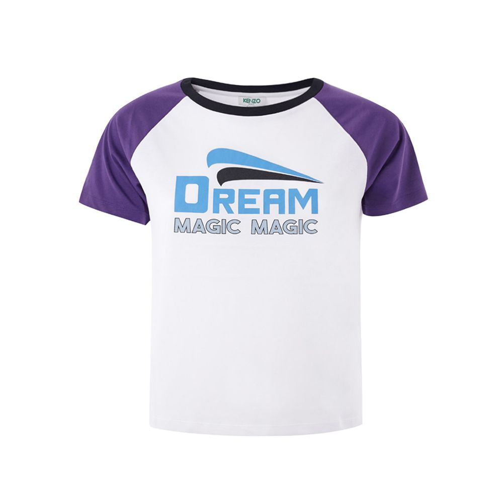 Elegante blusa de algodón multicolor para un estilo sofisticado