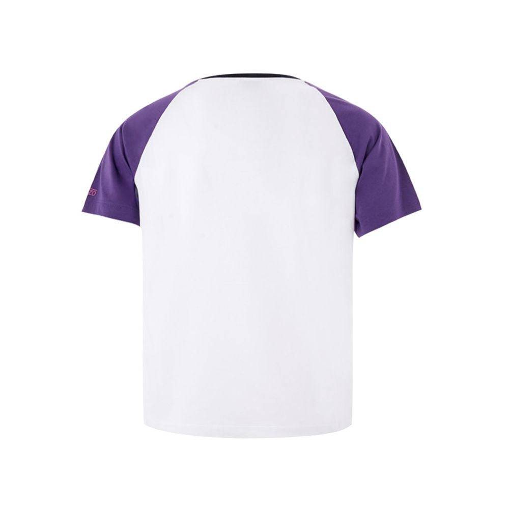 Elegante blusa de algodón multicolor para un estilo sofisticado