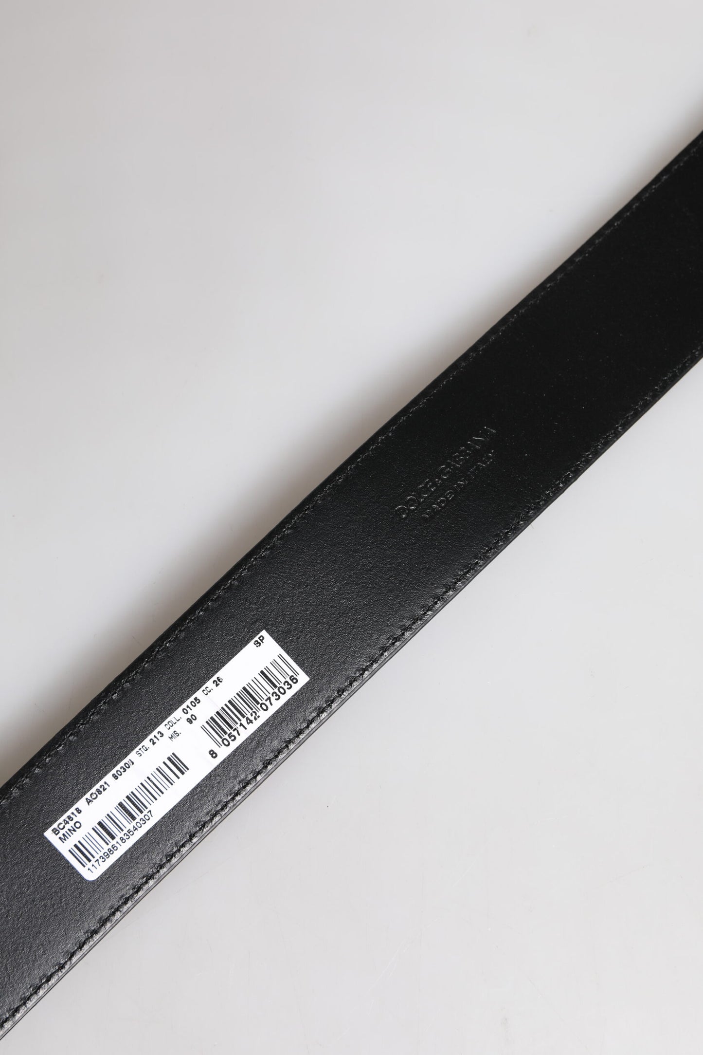 Brown Leather Gold Metal Buckle Classic Belt