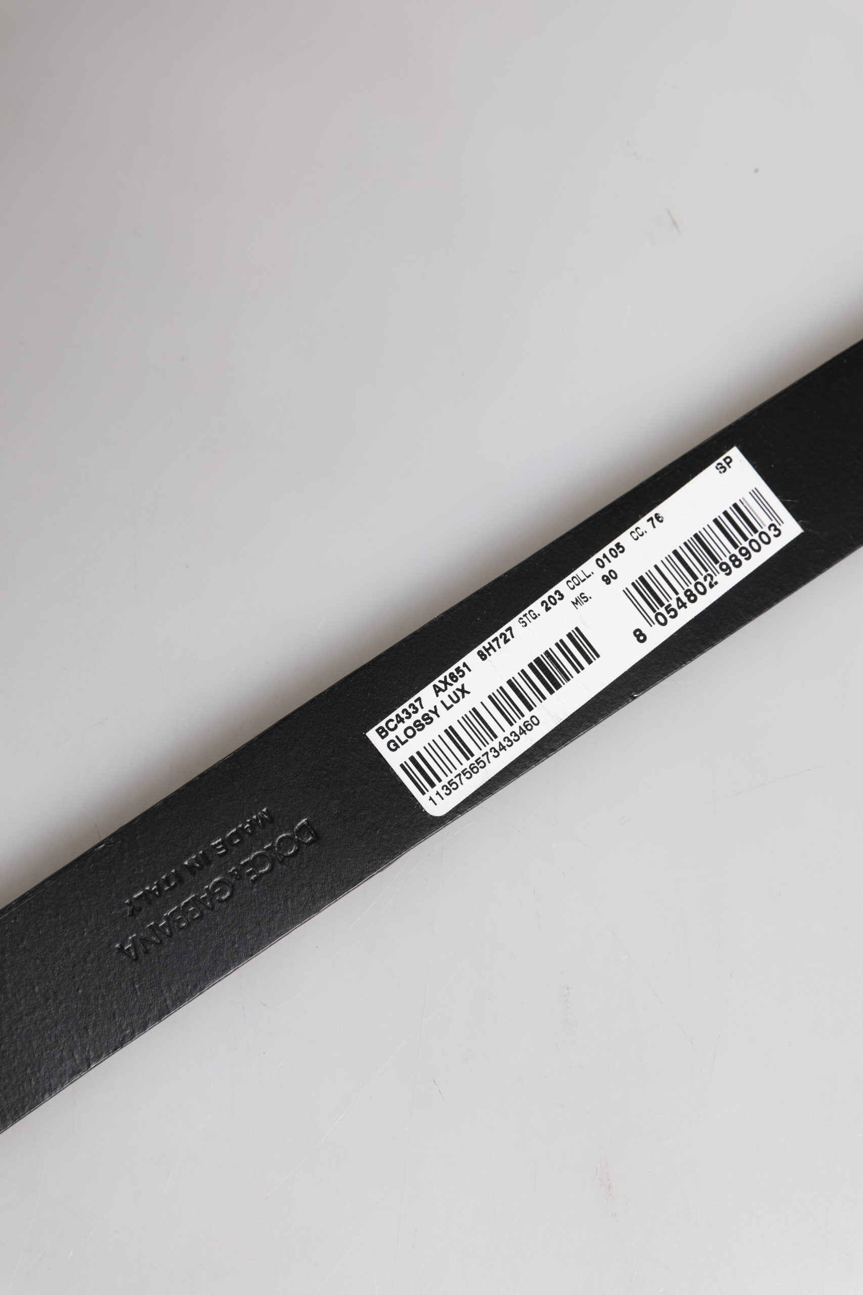 Brown Leather Classic Metal Logo Buckle Belt