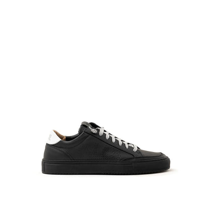 Zapatillas de piel negras