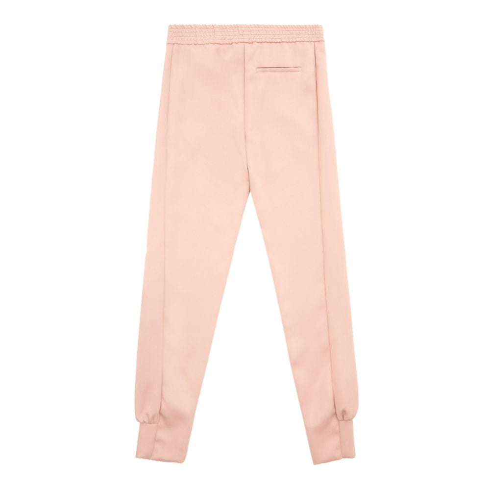 Elegante rosa Polyesterhose für Damen