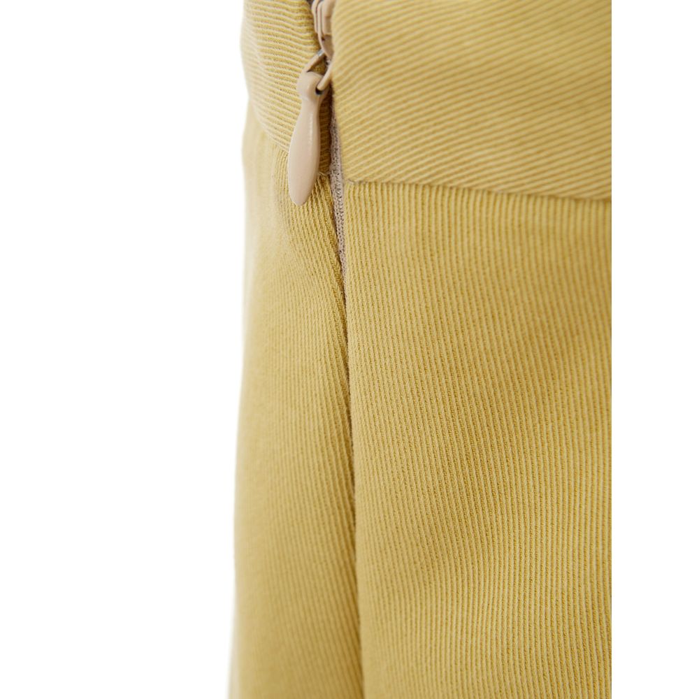 Pantalones de algodón Golden Elegance