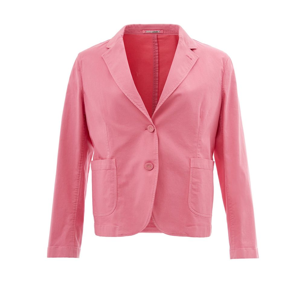 Elegante rosa Baumwolljacke für Sie