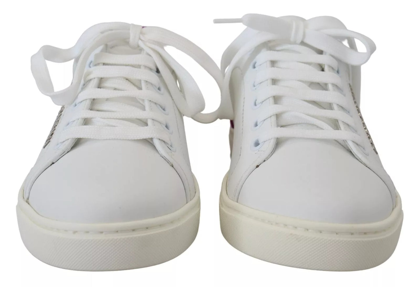 White Classic Sneakers Women Leather Shoes