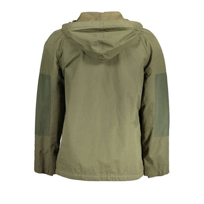 Grüne Baumwolljacke für Herren