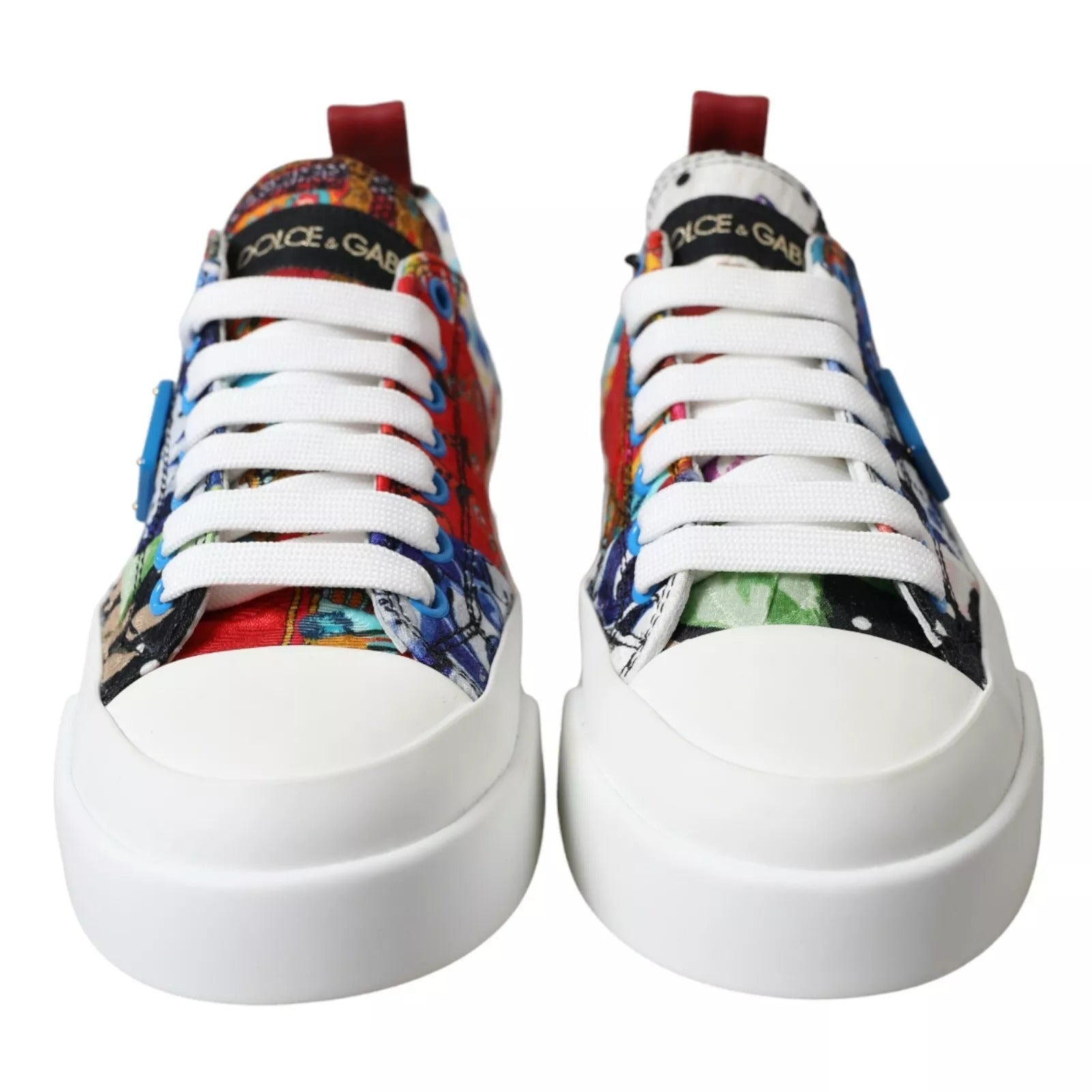 Multicolor Patchwork Low Top Sneakers Shoes