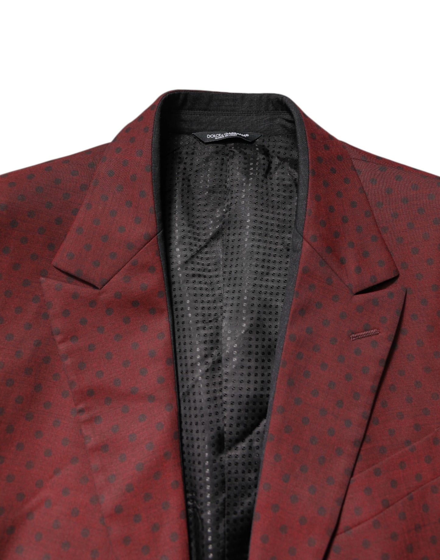Maroon Wool Slim Fit Men Coat Jacket Blazer