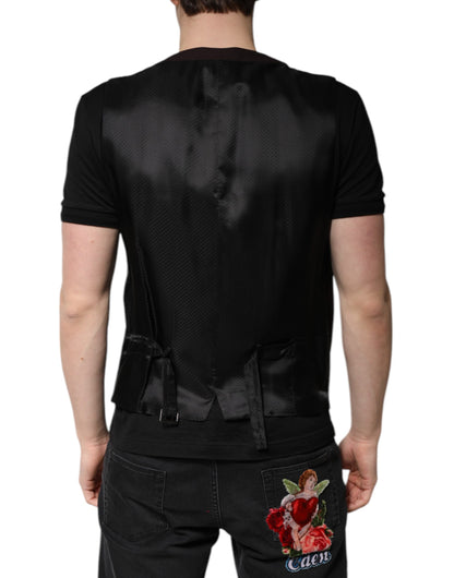 Maroon Wool Waistcoat Dress Formal Vest