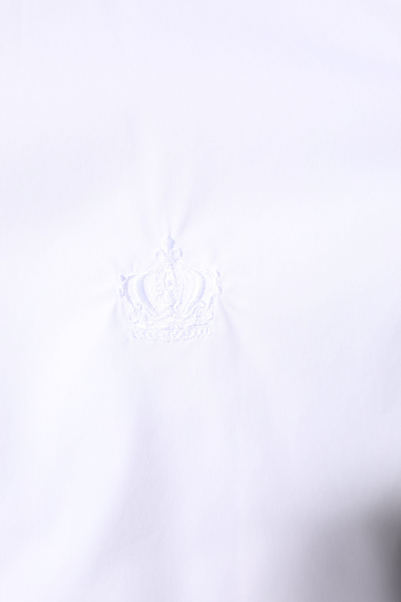 White Cotton GOLD Men Dress Formal Shirt