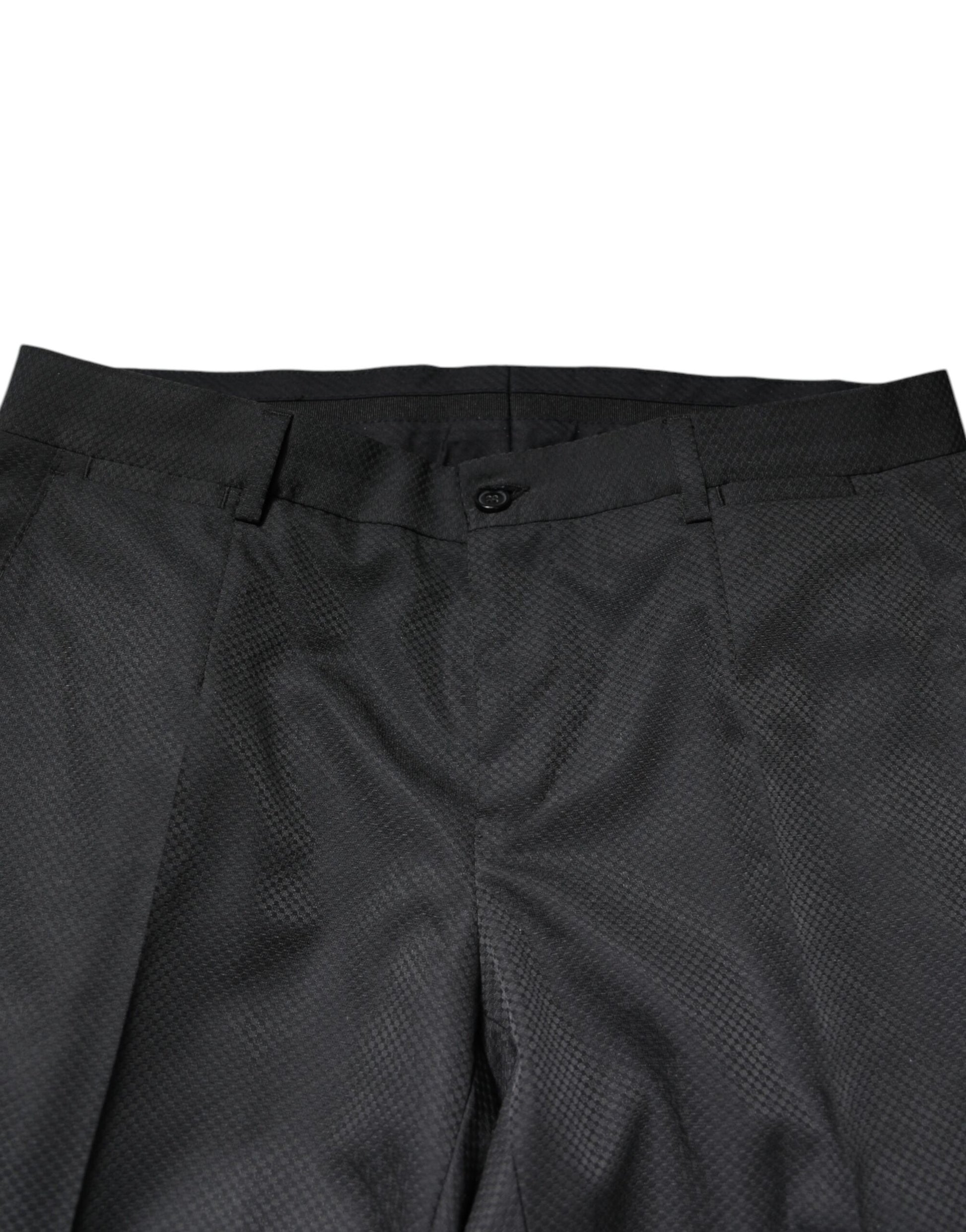 Black Single Breasted Formal 2 Piece Suit