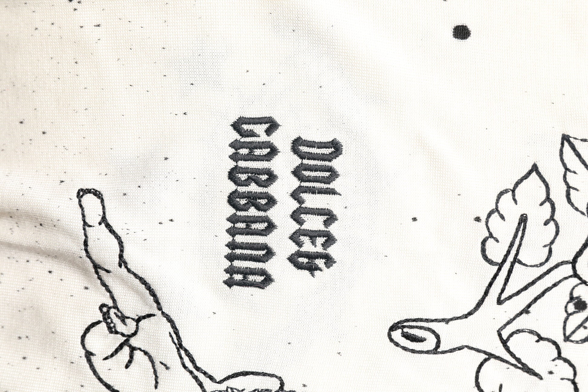 White Logo Angel Print Women Pullover Sweater